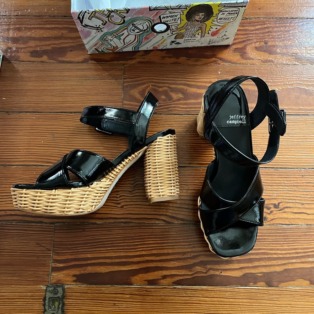 Jeffrey Campbell Amma Sandals - Picture 2 of 8